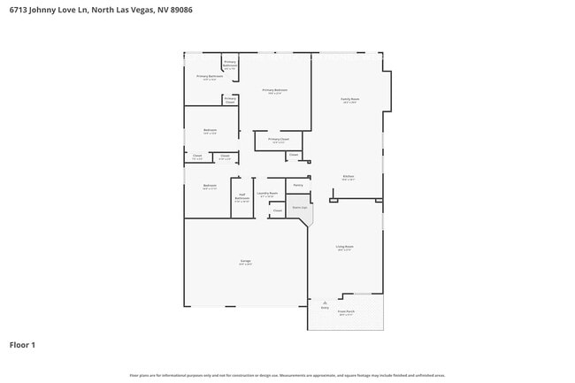 6713 Johnny Love Ln in North Las Vegas, NV - Building Photo - Building Photo