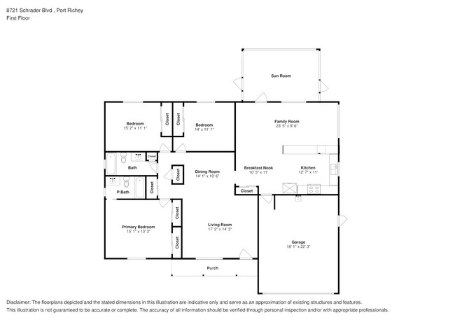 8721 Schrader Blvd in Port Richey, FL - Foto de edificio - Building Photo