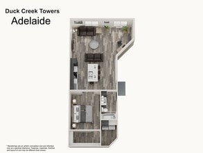 Casa II Apartments in Appleton, WI - Foto de edificio - Floor Plan