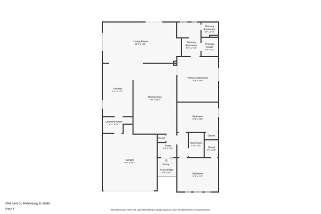 3705 Iceni Court in Middleburg, FL - Foto de edificio - Building Photo