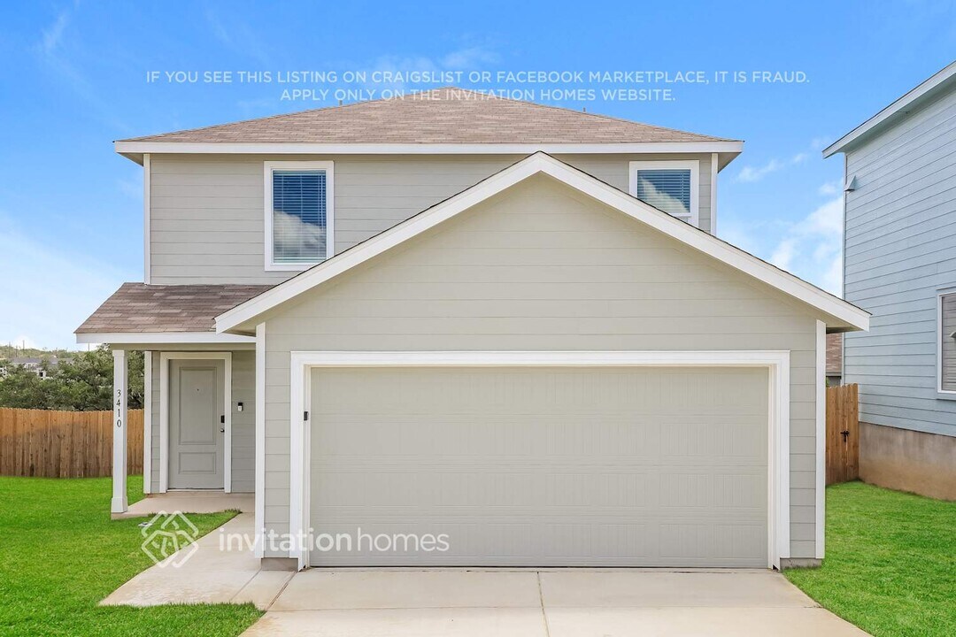 3410 Perlach Dr in San Antonio, TX - Foto de edificio