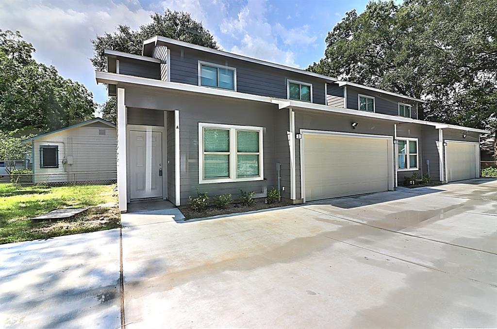 6805 Larkstone St-Unit -A in Houston, TX - Building Photo
