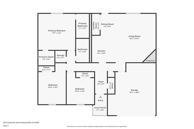 6317 Sunset Rd in North Richland Hills, TX - Building Photo - Building Photo