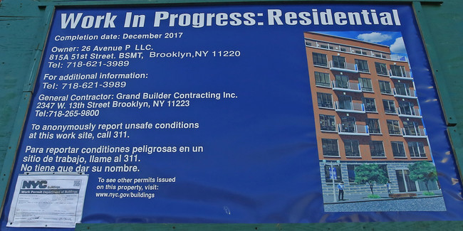 26 Avenue P in Brooklyn, NY - Building Photo - Building Photo