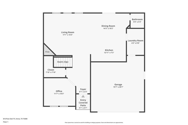 813 Post Oak Trail in Anna, TX - Foto de edificio - Building Photo