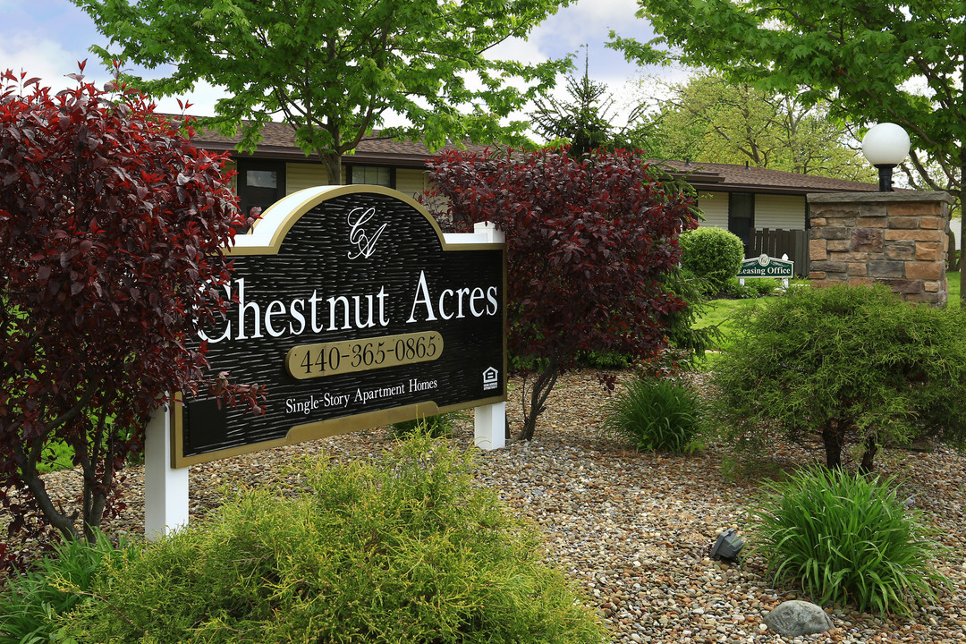 Chestnut Acres Apartments in Elyria, OH - Building Photo