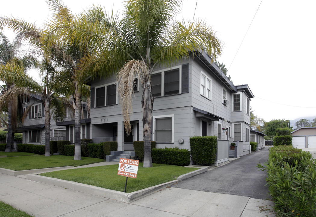 East Orange Grove Apartments in Pasadena, CA - Building Photo