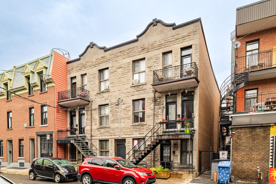 1561-1571 Montcalm Rue in Montréal, QC - Building Photo