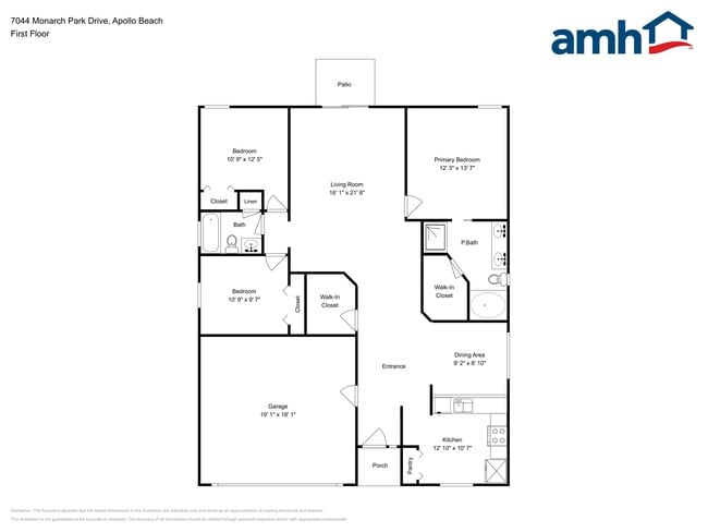 7044 Monarch Park Dr in Apollo Beach, FL - Foto de edificio - Building Photo