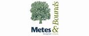 Property Management Company Logo Metes & Bounds Management Company