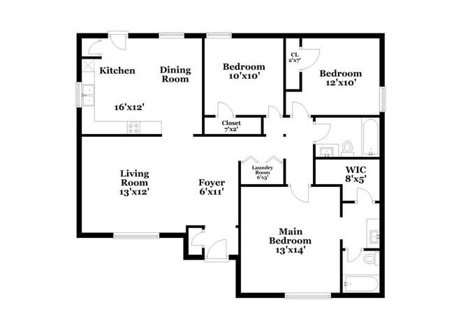 1256 Grovewood Dr in Clayton, NC - Foto de edificio - Building Photo