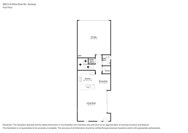 20613 W White Rock Rd in Buckeye, AZ - Building Photo - Building Photo