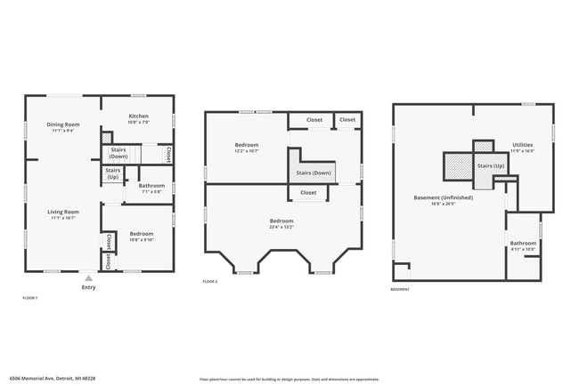6506 Memorial Ave in Detroit, MI - Building Photo - Building Photo