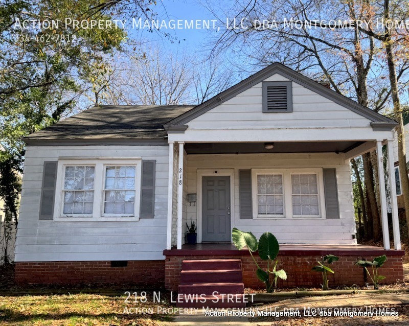 218 N Lewis St in Montgomery, AL - Building Photo