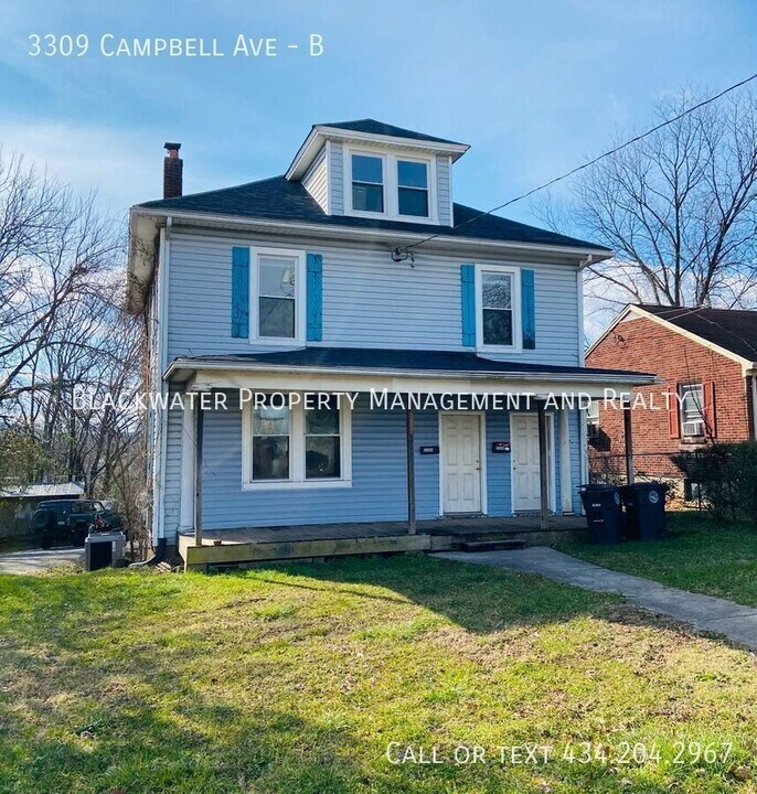3309 Campbell Ave-Unit -B in Lynchburg, VA - Building Photo