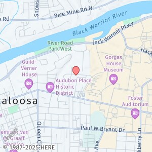 1231 Riverside Dr in Tuscaloosa, AL - Foto de edificio