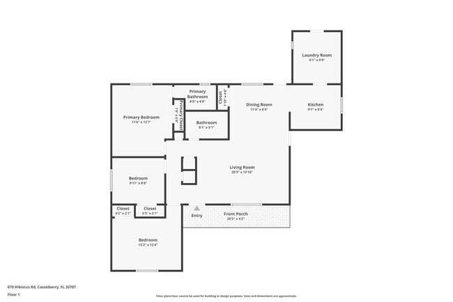 670 Hibiscus Rd in Casselberry, FL - Building Photo - Building Photo