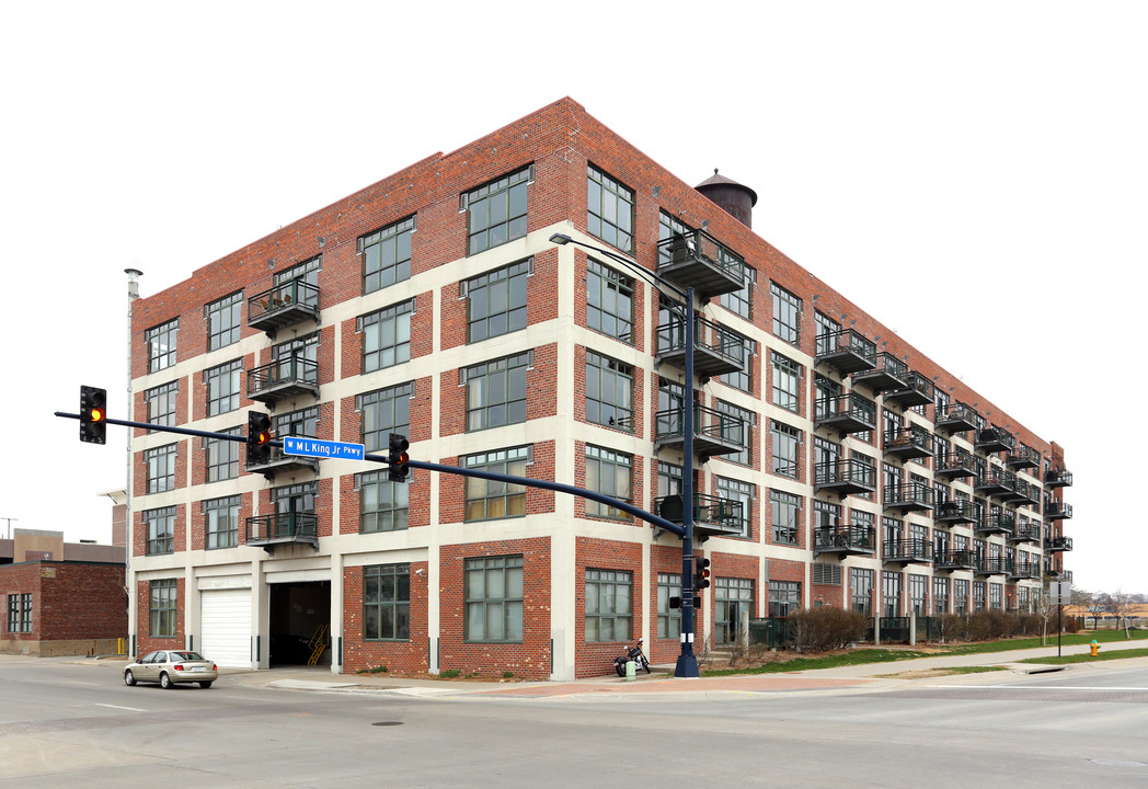 Brown Camp Lofts in Des Moines, IA - Foto de edificio