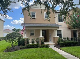 Avalon Park corner end Townhome featuring  in Orlando, FL - Building Photo