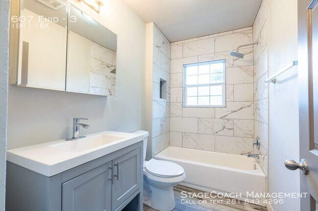 607 Enid St-Unit -3 in Houston, TX - Building Photo - Building Photo