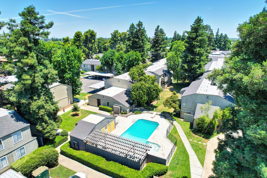 The Redwoods Apartments in Modesto, CA - Building Photo