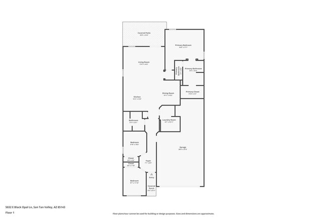 5032 E Black Opal Ln in San Tan Valley, AZ - Building Photo - Building Photo
