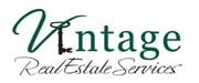 Property Management Company Logo Vintage Real Estate