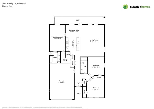 3881 Brantley Cir in Rockledge, FL - Foto de edificio - Building Photo