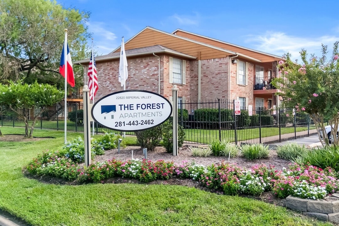 The Forest Apartments in Houston, TX - Foto de edificio