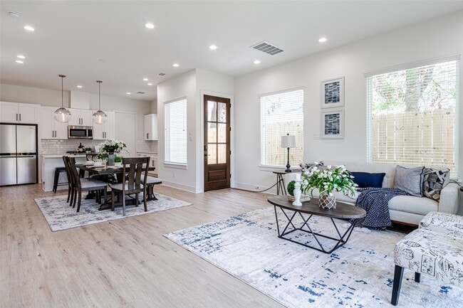 property at 6814 Burkett St.