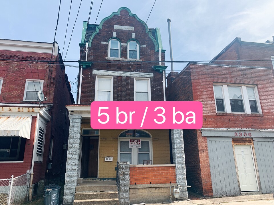 3308 Juliet St, Unit 1 in Pittsburgh, PA - Foto de edificio