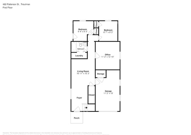 482 Patterson St in Troutman, NC - Foto de edificio - Building Photo