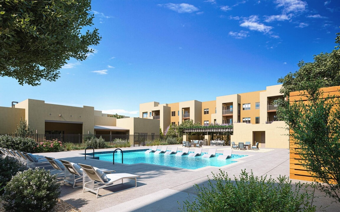 Sandoval Flats in Rio Rancho, NM - Foto de edificio