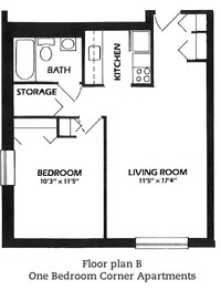 Fedor Manor Apartments in Lakewood, OH - Building Photo - Floor Plan