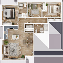 Residences at Choctaw in Saddle River, NJ - Foto de edificio - Floor Plan