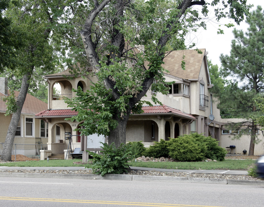 1112 W Colorado Ave in Colorado Springs, CO - Foto de edificio