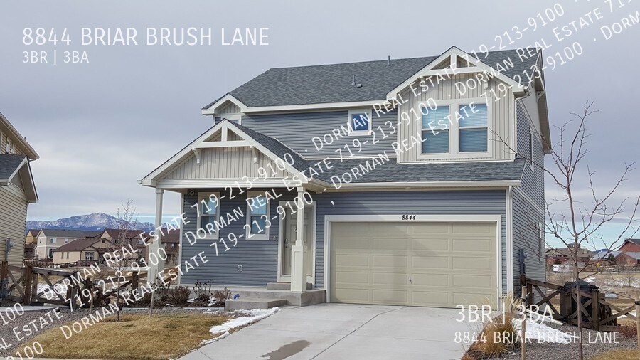 8844 Briar Brush Ln in Colorado Springs, CO - Building Photo