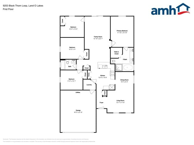 9253 Black Thorn Loop in Land O Lakes, FL - Building Photo - Building Photo