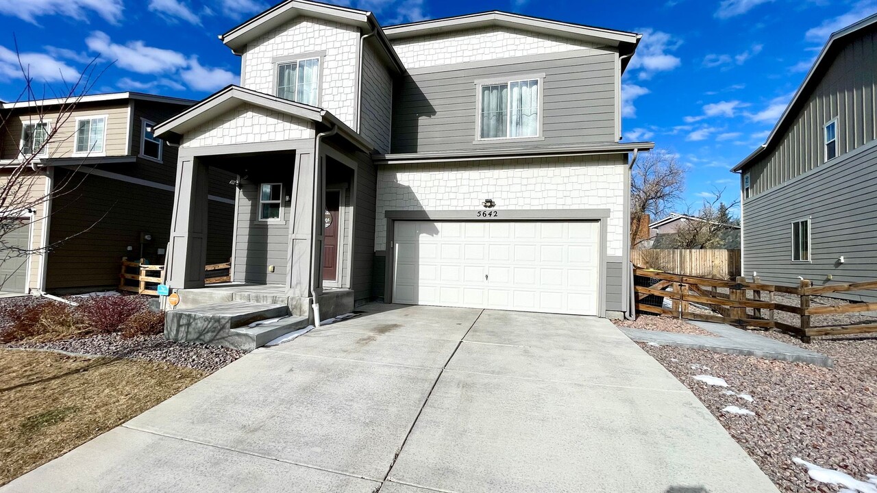 5642 Heathland Terrace in Colorado Springs, CO - Building Photo