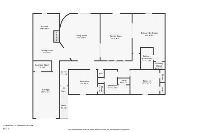 5704 Wesson Dr, Unit 1-114 in Ellenwood, GA - Building Photo - Building Photo