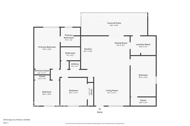 3730 E Eugie Ave in Phoenix, AZ - Building Photo - Building Photo