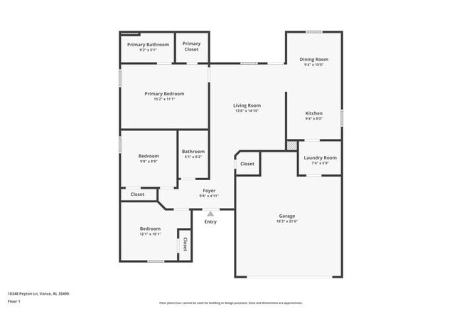 18348 Peyton Ln in Vance, AL - Building Photo - Building Photo