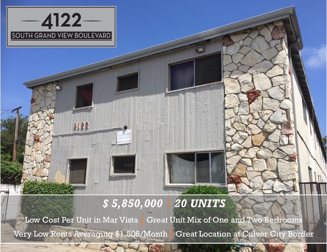 4122 Grand View Blvd in Los Angeles, CA - Building Photo - Building Photo