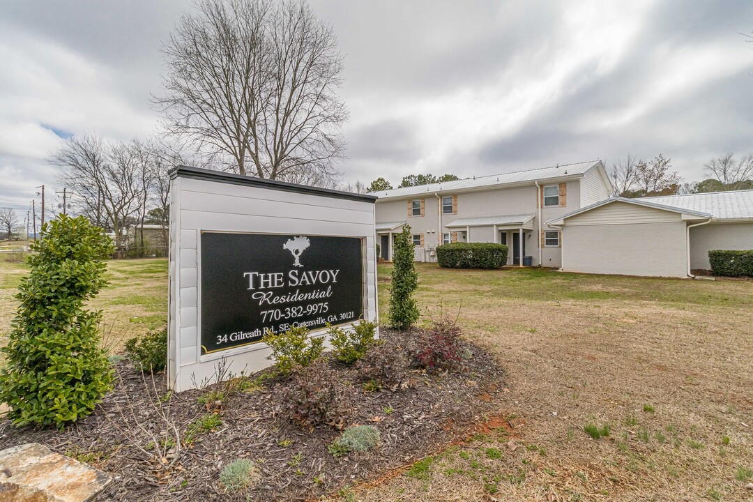 The Savoy Apartments in Cartersville, GA - Building Photo