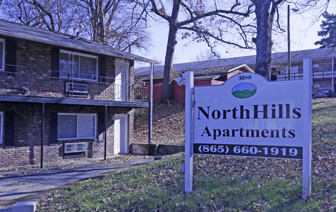 North Hills Apartments in Knoxville, TN - Foto de edificio