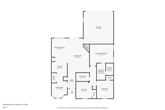 1040 Glencrest Dr in Cedar Hill, TX - Building Photo - Building Photo