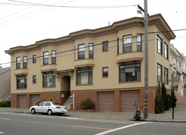 2502 Cabrillo St in San Francisco, CA - Foto de edificio - Building Photo