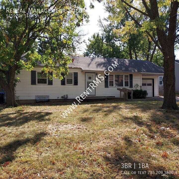 5419 SW 14th St in Topeka, KS - Building Photo