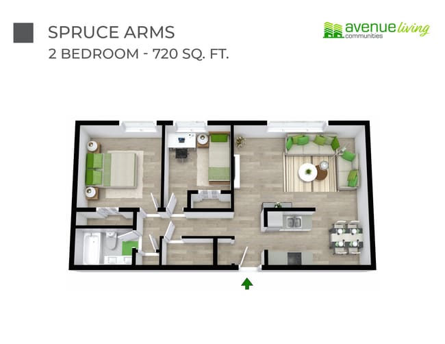 Spruce Arms in Sherwood Park, AB - Building Photo - Floor Plan