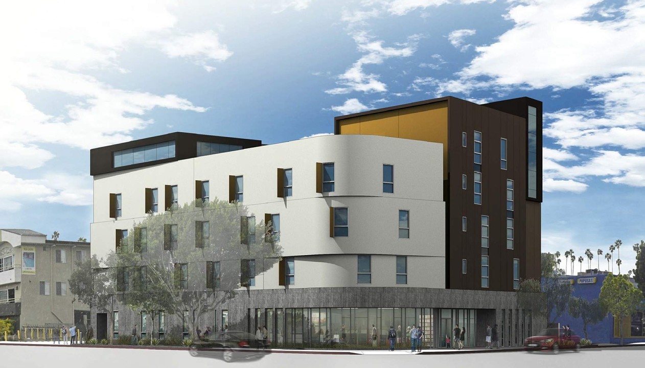 Amani Apartments in Los Angeles, CA - Building Photo